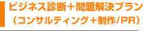 ビジネス診断＋問題解決コンサルティング